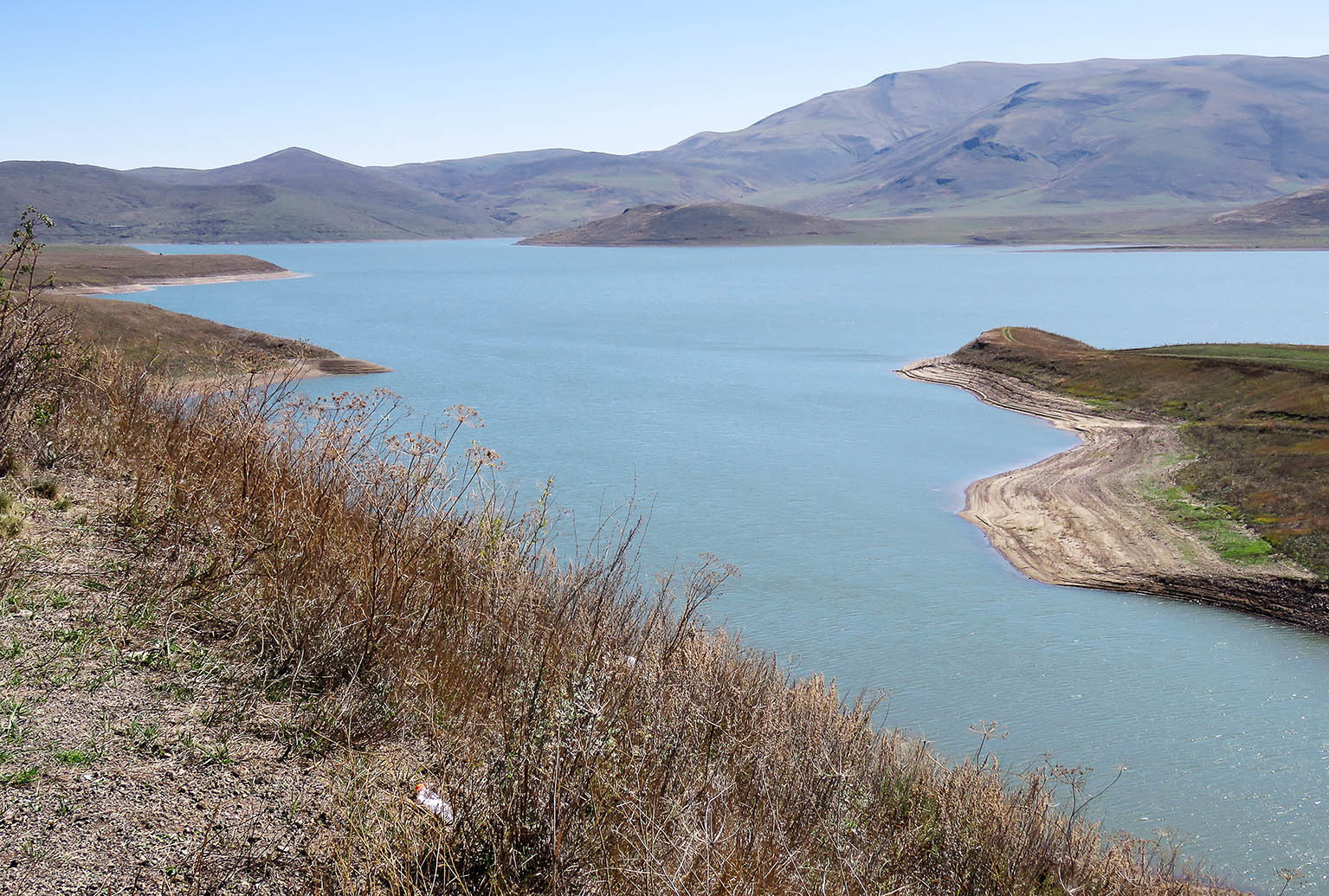 Spandaryan (Սպանդարյանի ջրամբար, Спандарянское водохранилище)